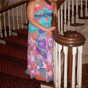 Beautiful multi colored dress